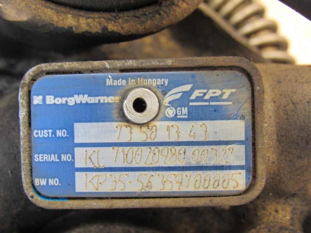 Турбина Opel Combo 1.3 CDTI 2001-2011 (73501343) Ковель - зображення 4