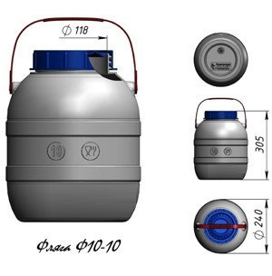 Бидон 10 л пищевой Киев - изображение 5