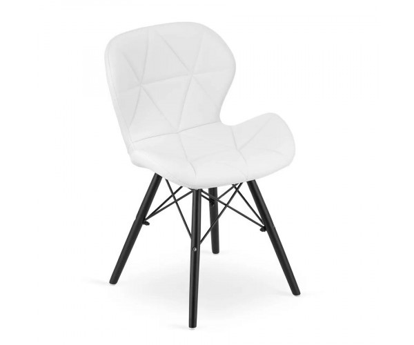 Стілець Стар В м'який екошкіра біла Днепр - изображение 4