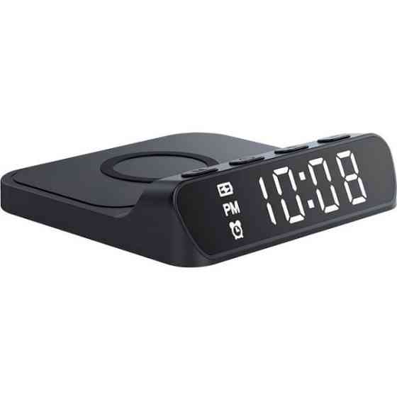 Настільний годинник Gelius Oasis GP-SDC03 Black (Код товару:41465) Харків