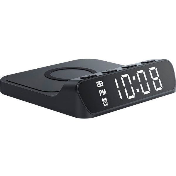 Настільний годинник Gelius Oasis GP-SDC03 Black (Код товару:41465) Харків - зображення 3