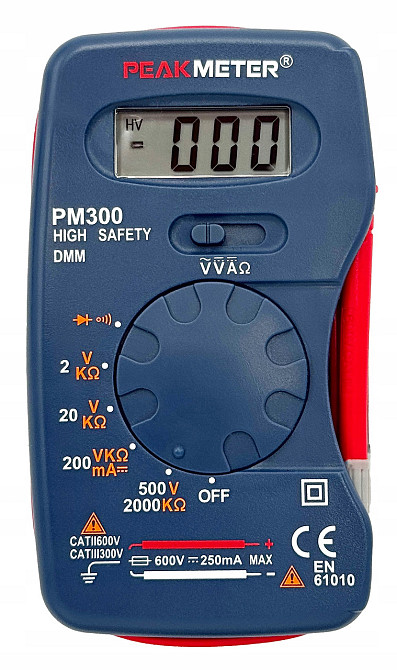 Мультиметр цифровой карманный PeakMeter  PM300 Харьков - изображение 4