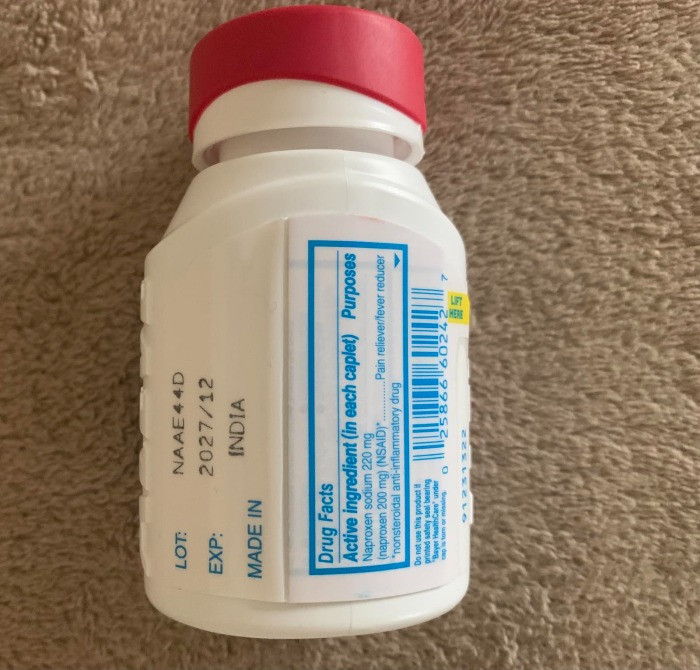 Aleve 220 mg, 110 каплет, Алів, Bayer. Тернопіль - зображення 2