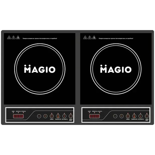Электроплита индукционная Magio MG-443 2700 Вт черная Київ - зображення 1
