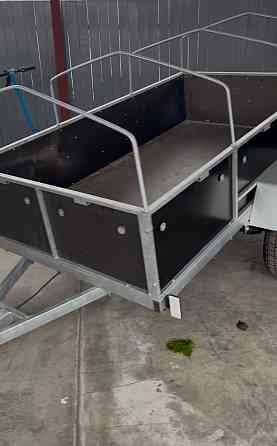 легковой прицеп Днепр-200Ф из бакелитовой фанеры. Полтава