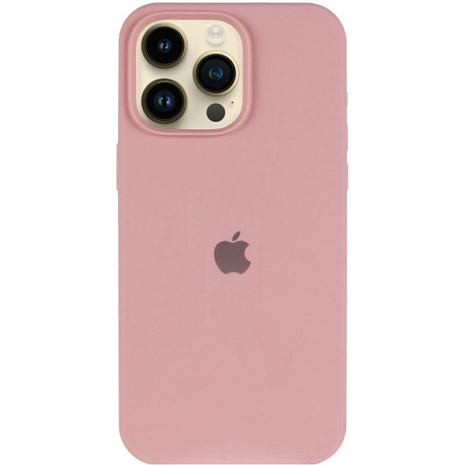 Чехол Silicone Case (AA) Logo with MagSafe для Apple iPhone 14 Pro (6.1") Херсон - зображення 2