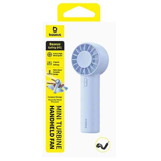 Портативный вентилятор Baseus GoTrip DT1 Mini Turbine 1200 mAh (C0119) Херсон