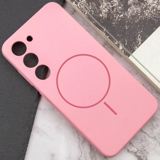 Чехол Silicone Cover Lakshmi Full Camera (AA) with MagFit для Samsung Galaxy S23 Херсон - изображение 3