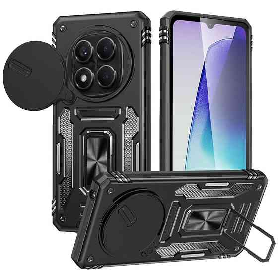 Ударопрочный чехол Camshield Army Ring для Xiaomi Redmi Note 15 Pro+ 5G / Poco M8 Pro 5G Херсон