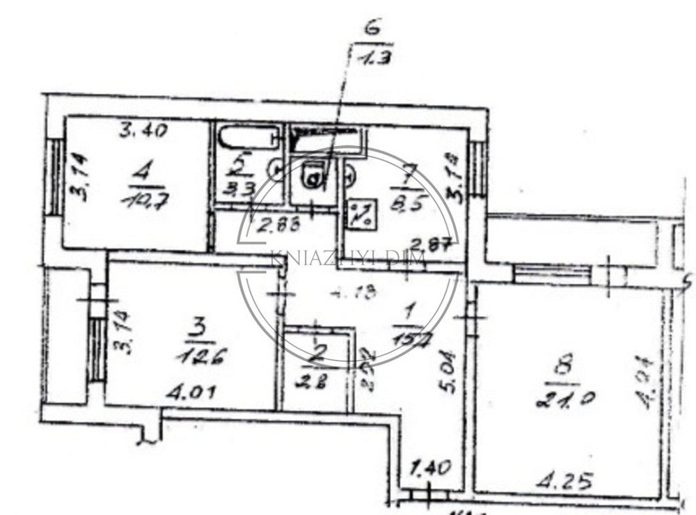 Продаж 3-х к. квартири Турецьке Містечко. №21145799 Киев - изображение 8