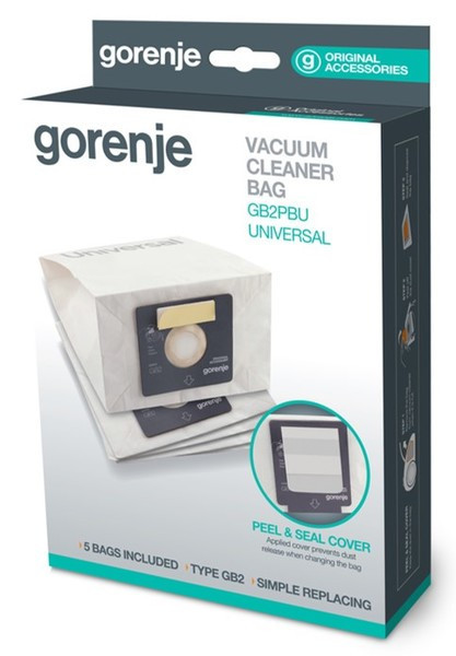 Мешки для пылесоса Gorenje Bag Set GB2PBU 5 предметов Киев - изображение 3