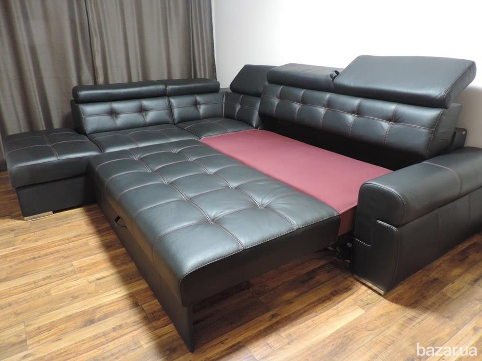 Шкіряний розкладний куток. Кутовий диван Atlantis Киев - изображение 4