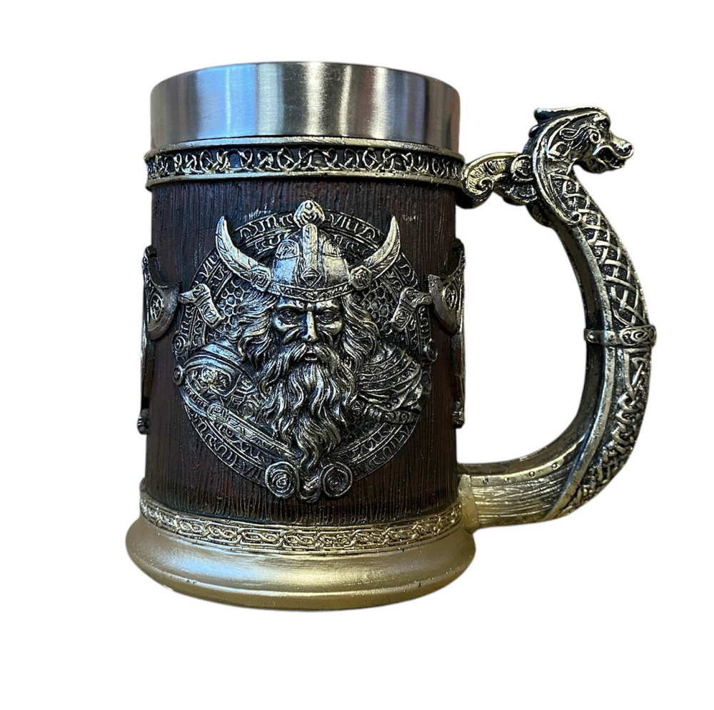 Чашка 3D Тор Рыцарь Драккар 500 мл Київ - зображення 1
