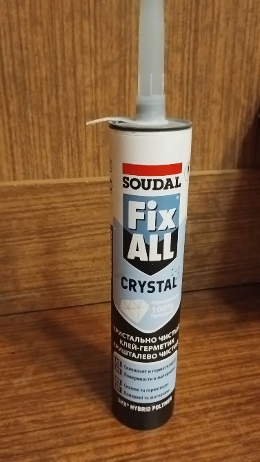 Soudal - Fix All Crystal - Клей-герметик Павлоград - зображення 1