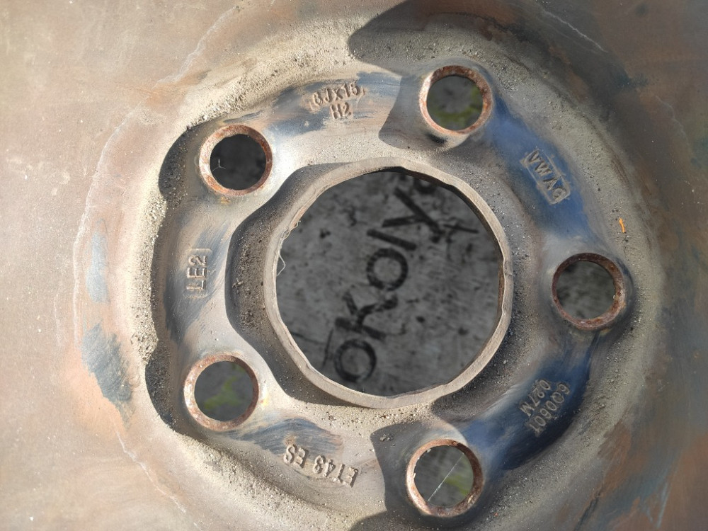 Диск с шиной 195/55 R15 Kumho Solus HA31 Skoda Fabia (6Q0601027M) Ковель - зображення 2