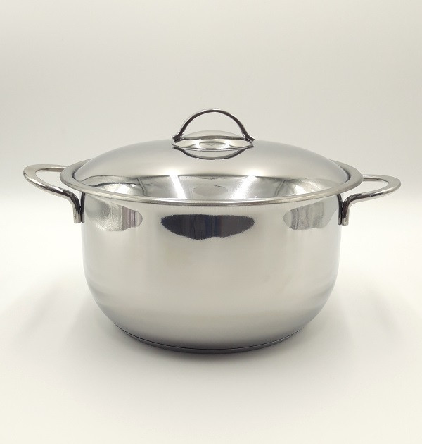Каструля з кришкою OMS Kinox-18 18 см 2,3 л Киев - изображение 1