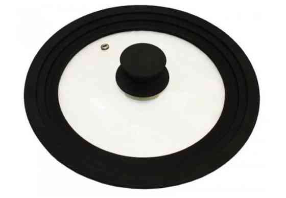 Кришка універсальна Frico FRU-1002-Black 20-24 см чорна Киев