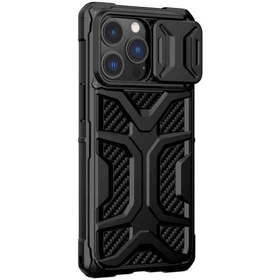 TPU+PC чехол Nillkin CamShield Adventurer (шторка на камеру) для Apple iPhone 13 Pro (6.1") Херсон