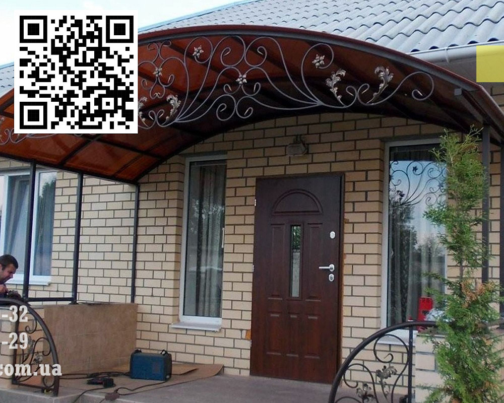 Навесы, беседки, откатные ворота, распашные ворота, перила Кривий Ріг - зображення 3
