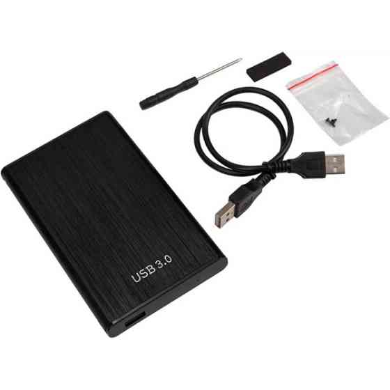 Зовнішня кишеня PowerPlant SATA HDD 2.5 USB 3.0 (HC380411) Black Харків