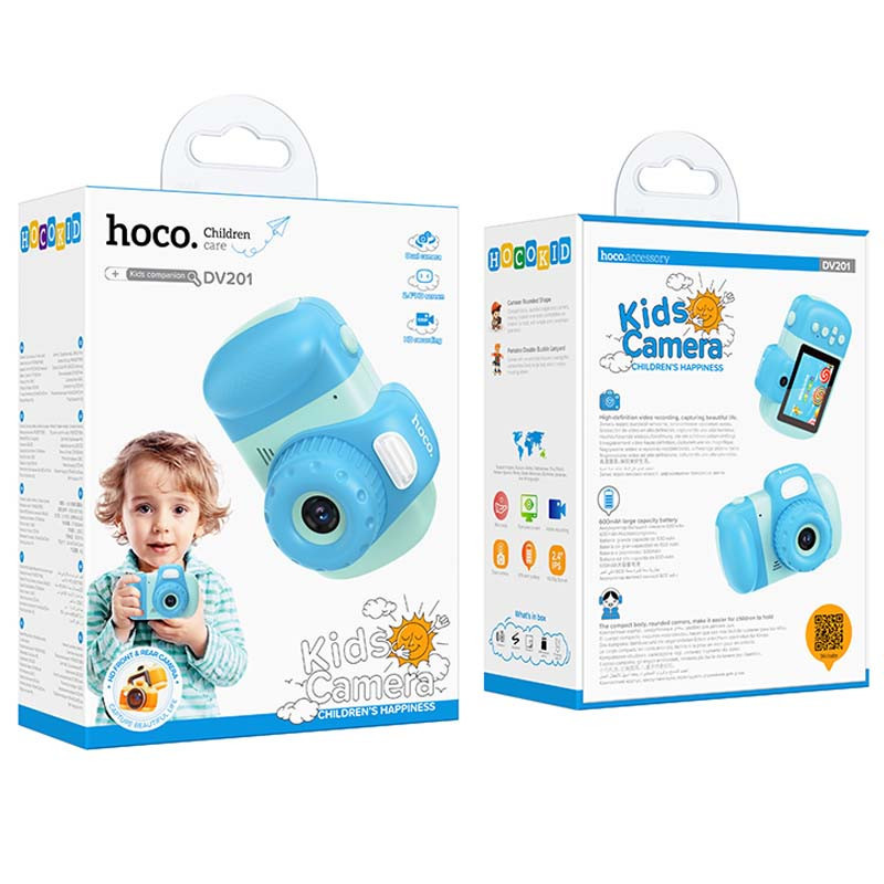 Детская фотокамера Hoco DV201 Dual lens Херсон - изображение 5