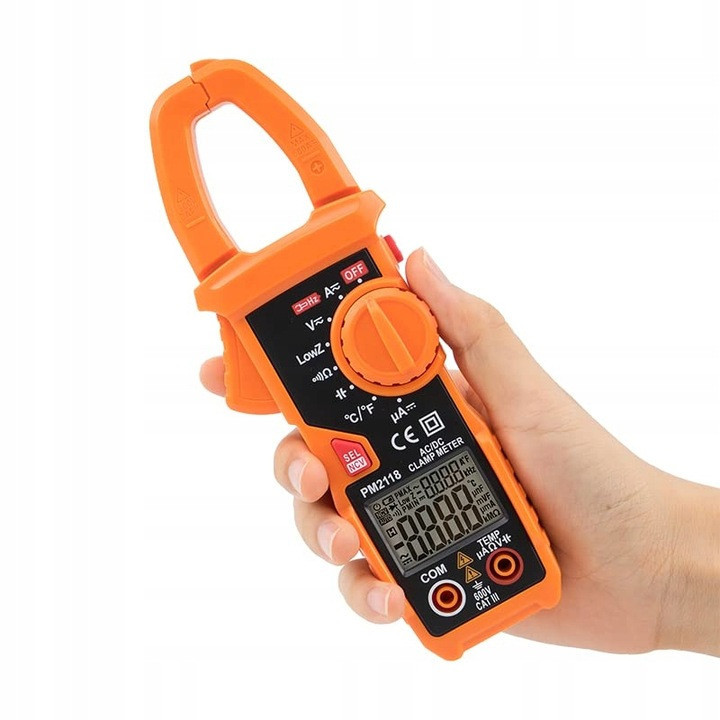 Токовые клещи с мультиметром и термопарой PeakMeter PM2118 Харьков - изображение 7