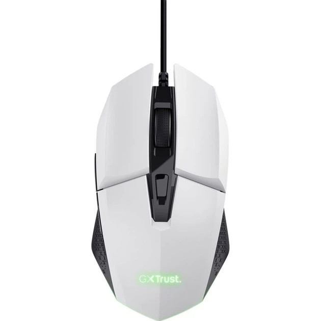 Мышь компьютерная проводная Trust GXT 109 Felox RGB White 25066_TRUST белая Киев - изображение 1