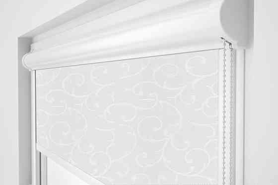Рулонна штора Rolets Акант 2-2018-1150 115x170 см закритого типу Біла Київ