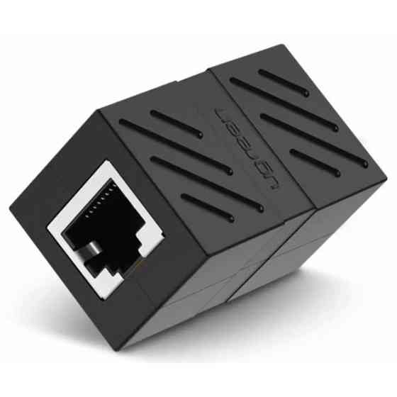 DM З'єднувач мережевих роз'ємів RJ45 - RJ45 1/1 Black Харьков
