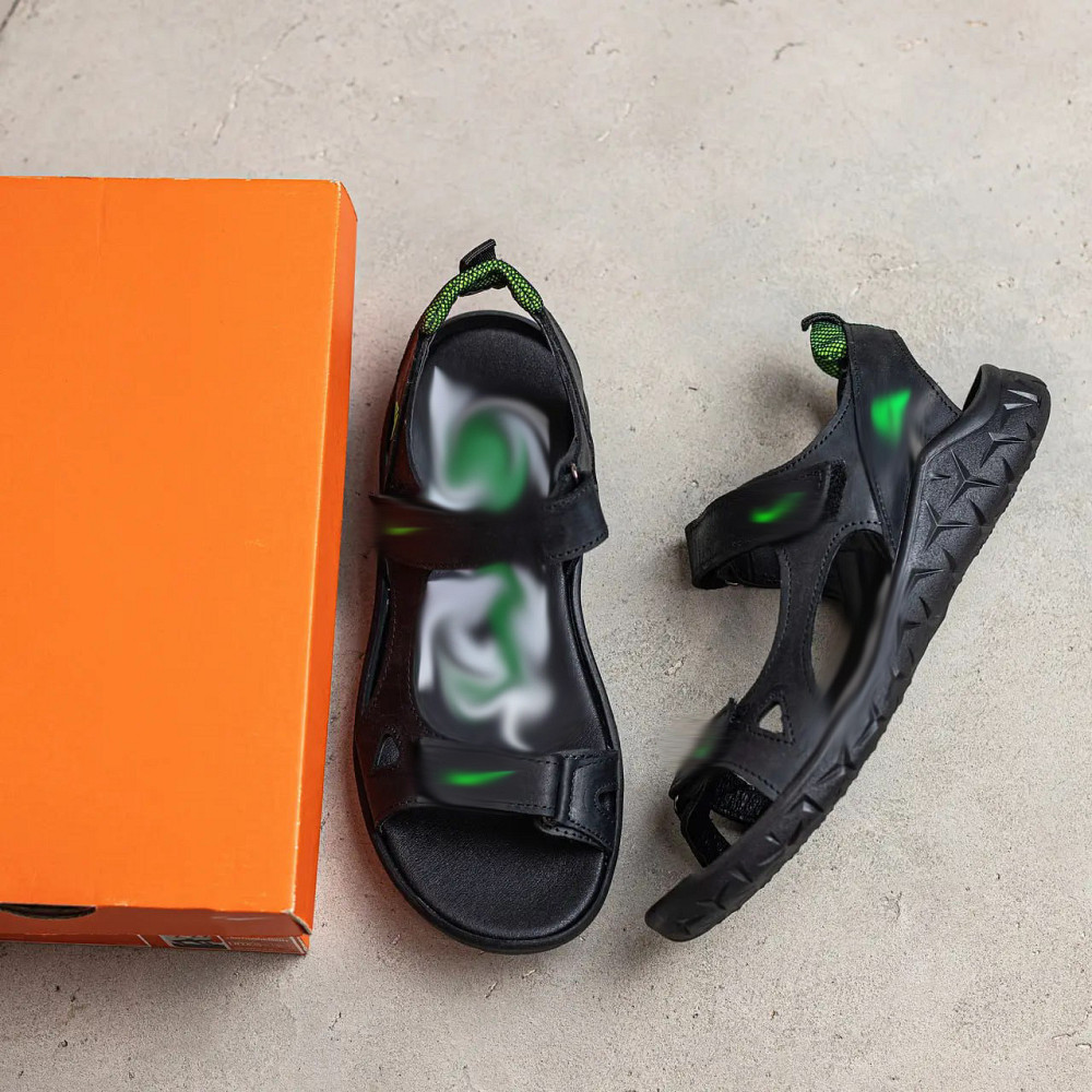 Мужские кожаные сандалии NS Green Киев - изображение 7