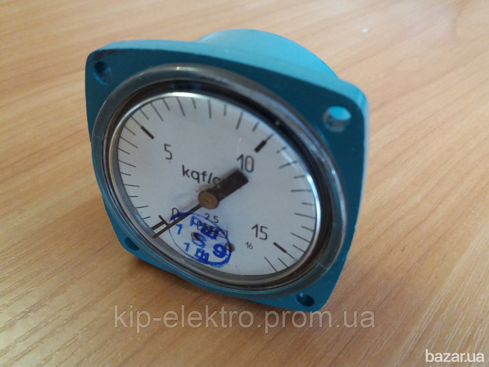 Манометр фланцевый МТП-3М (МТП-3, МТП3М, МТП 3М, МТП) - осевой штуцер (ОШ) Київ - зображення 3