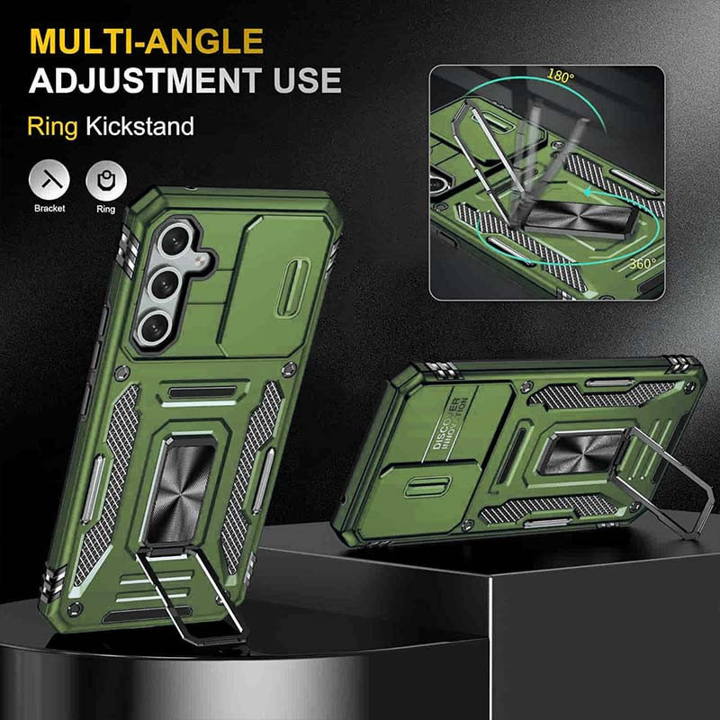 Ударопрочный чехол Camshield Army Ring для Samsung Galaxy A34 5G Херсон - зображення 3