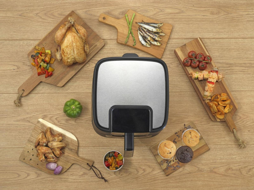 Мультипечь Gorenje AF 1350 DWB 1350 Вт серая Київ - зображення 10