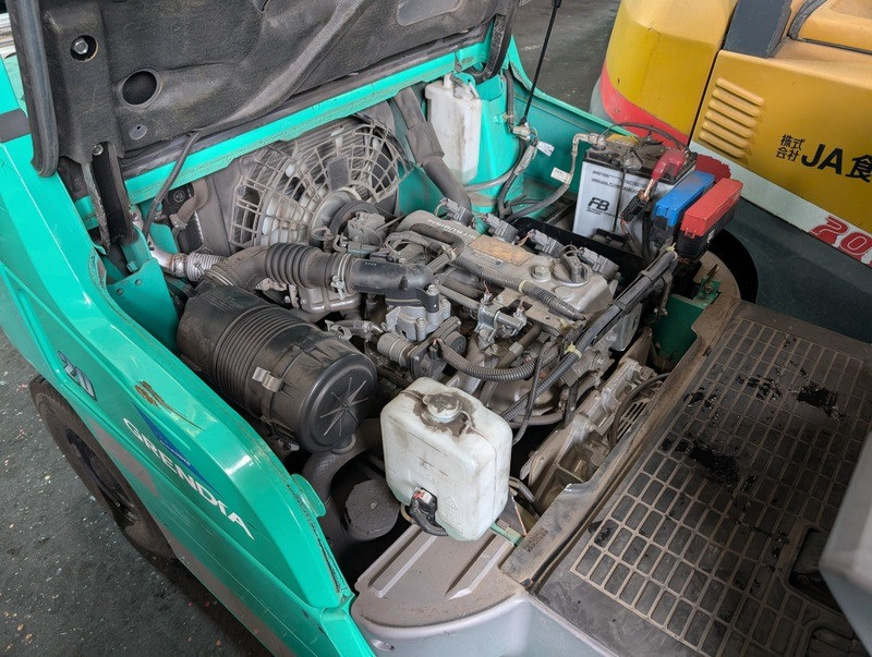 Бензиновий навантажувач Mitsubishi, напрацювання 2919 мотогодин. Модель: FGE20T Рівне - зображення 7