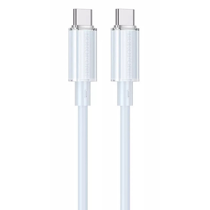 Дата кабель Borofone BX112 Lemon Type-C to Type-C 60W (1m) Херсон - зображення 1