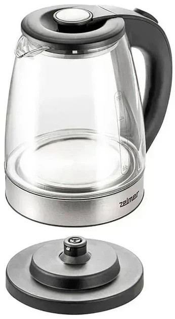 Электрочайник Zelmer ZCK8012 1.8 л серебристый Киев - изображение 4