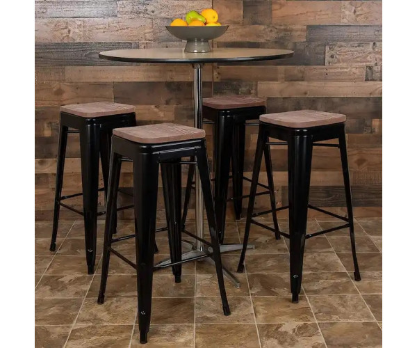 Стілець Толікс W барний високий Дніпро - зображення 2