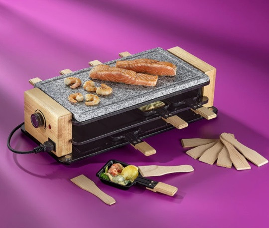 Раклетница-гриль на 8 порций KELA Bedretto 16626 49х20.5х12.5 см Київ - зображення 2