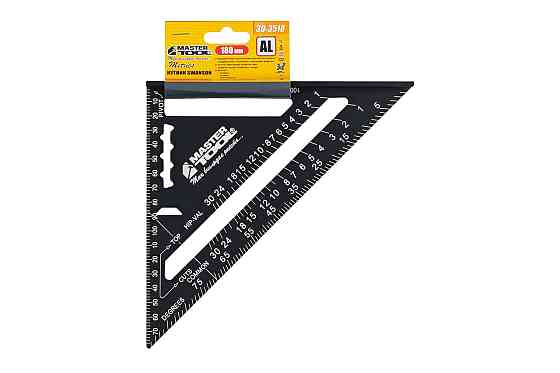 Угольник плотника MASTERTOOL SWANSON 180 мм AL 30-3518 Харьков