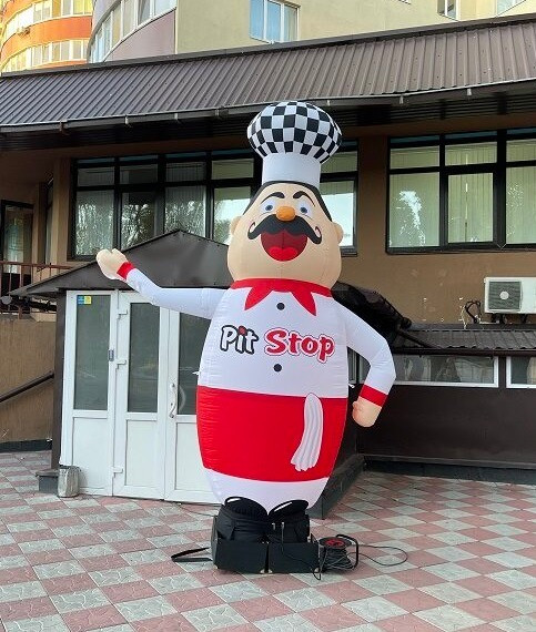 Надувная уличная реклама светящаяся Київ - зображення 1