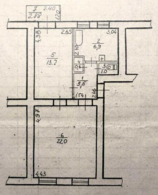 Продам. 2-к.кв. 5/5, просп. Олександра Поля, 8 Дніпро - зображення 7