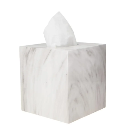 Диспенсер для косметичних серветок JVD мрамор белый Київ
