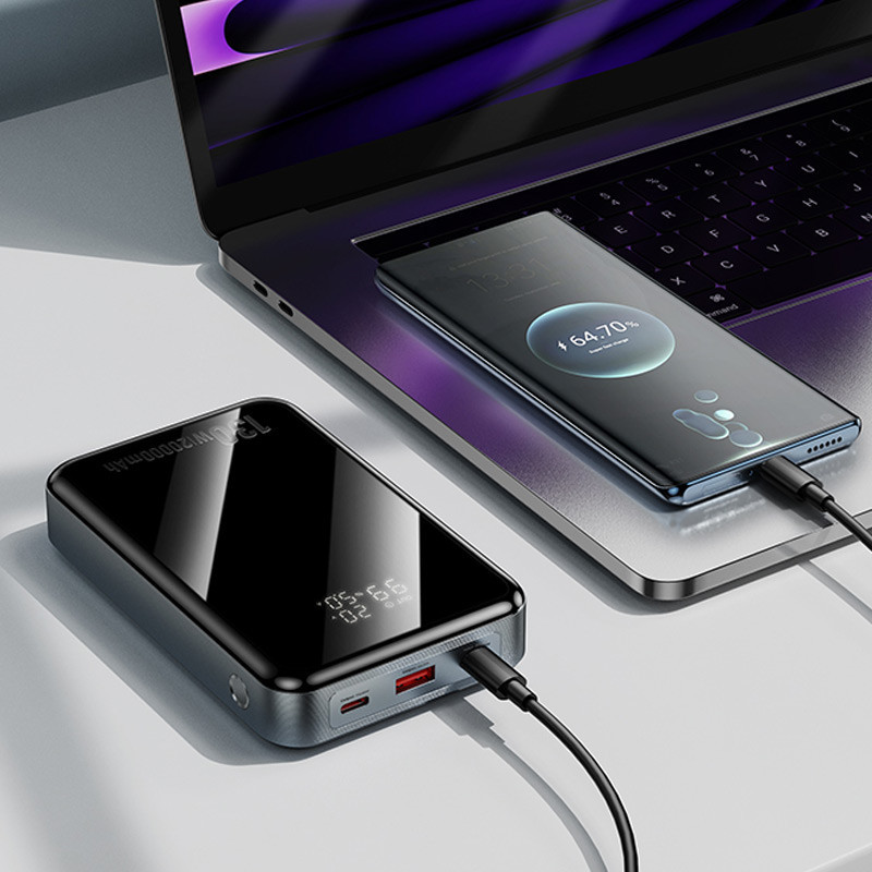 Портативное ЗУ Power Bank Hoco Q30A Fast charge 130W 20000 mAh Херсон - зображення 8