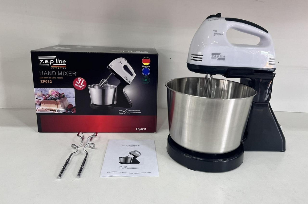 Миксер с металлической чашей на 3 л Zepline Одесса - изображение 2