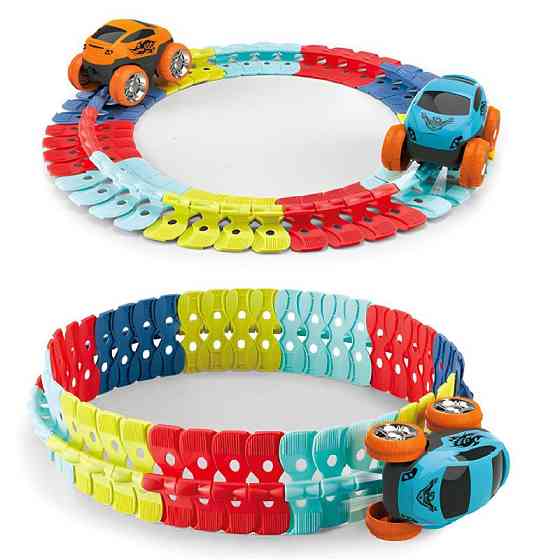Интерактивный трек с инерционной машинкой SHT 088 Changeable Trak (46pcs/1CAR) Херсон