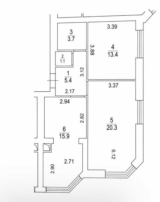 продажа 2-к квартира Киево-Святошинский, Софиевская Борщаговка, 138000 $  - зображення 7