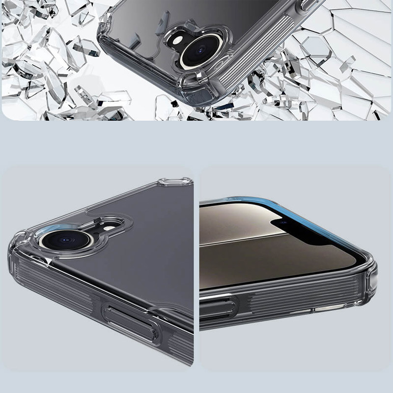 TPU чехол Nillkin Nature Pro Series для Apple iPhone 16e (6.1") Херсон - зображення 7