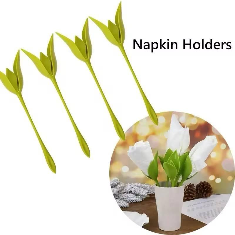 Набор салфетниц Bloom для сервировки 4 шт Одеса - зображення 5