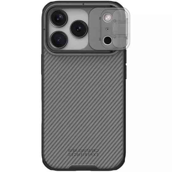 Карбоновая накладка Nillkin CamShield Pro для Apple iPhone 17 Pro (6.3") Херсон