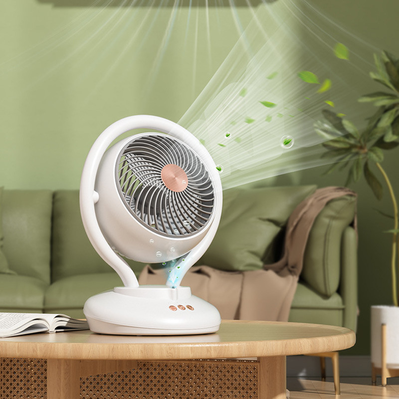 Настольный вентилятор F12 с отрицательной ионизацией 6000mAh Херсон - изображение 4
